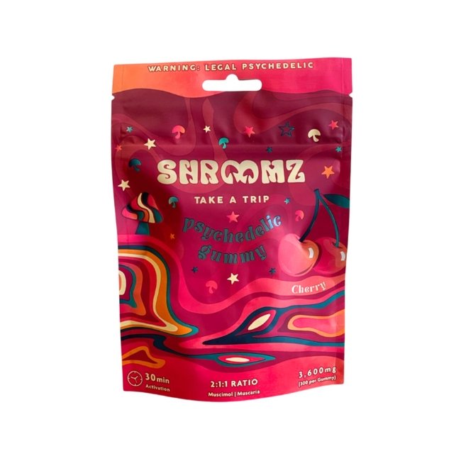 SHROOMZ MUSCARIA CHERRY 300MG GUMMIES SINGLE