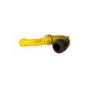 6'' SILVER FUME SHERLOCK PIPE