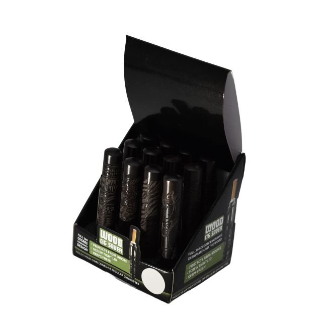 SMOKE ZILLA  WOOD CIGERATE SAVER 12CT/ BOX