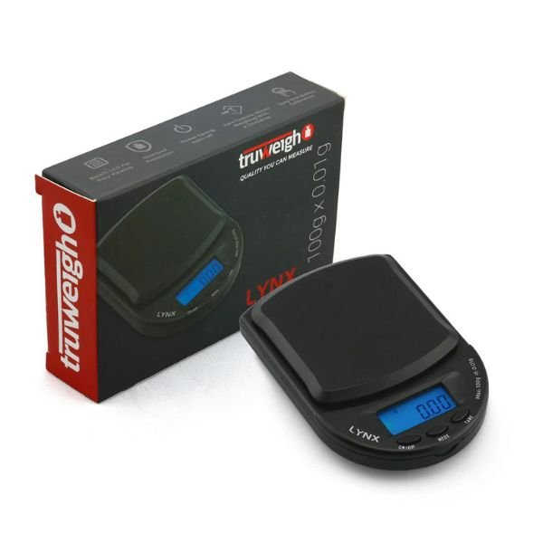 TRUWEIGH LYNX SCALE BLACK  (100G X 0.01G)