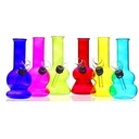 3 Inch Beaker / Dome Style Assorted Design And Colors Water Pipe   (WP121A)