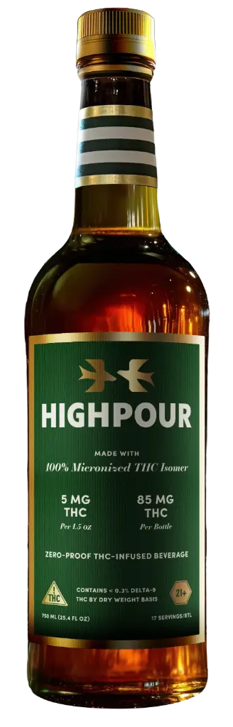 High Pour - Agave Hemp Beverage - THC 750ml Beverage  