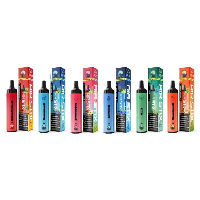AIR STIX BY AIR FACTORY 5% DISPO (70ML) 2.5 / 3K PUFFS 10CT/ BOX