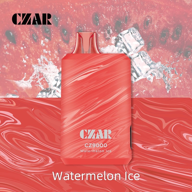 CZAR CZ9000 5% DISPOSABLE (85ML) 9K PUFFS 5CT/ BOX