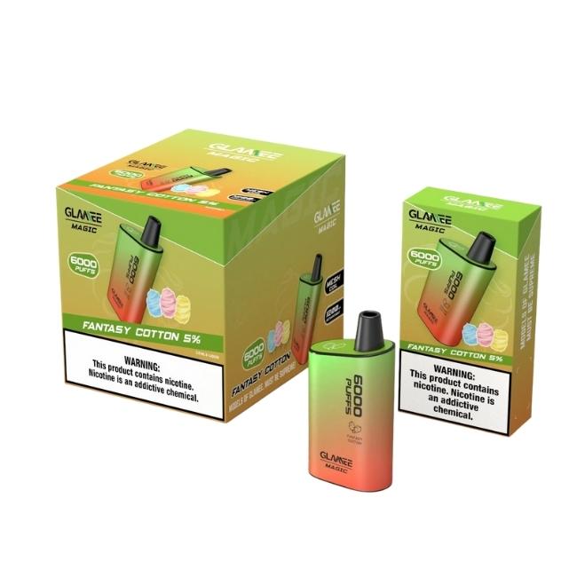 GLAMEE MAGIC 5% DISPO (200ML) 6K PUFFS 10CT/ BOX