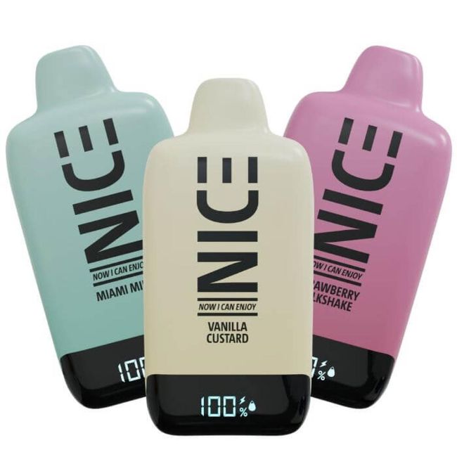 NICE 5% DISPOSABLE (70ML) 9K PUFFS 5CT/ BOX