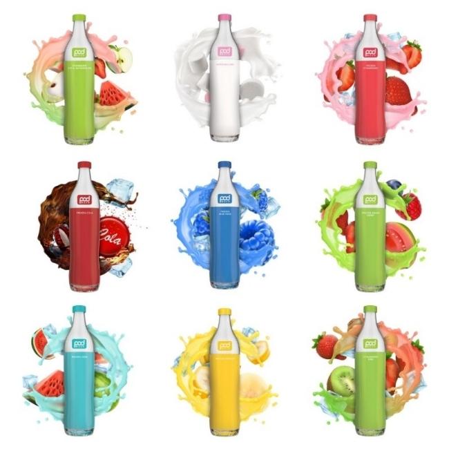 POD FLO 4K 5.5% DISPO (TFN) (100ML) 4000 PUFFS 10CT/ BOX