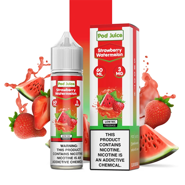 POD JUICE E-LIQUID "FREE BASE" 60 ML