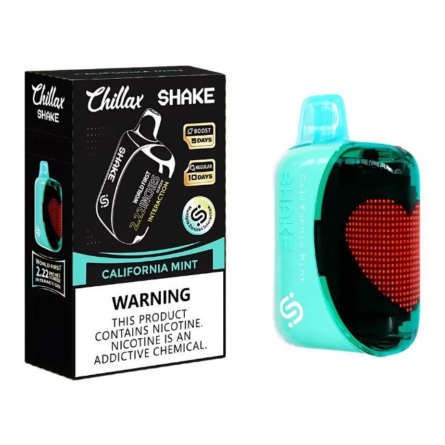 CHILLAX SHAKE BY LUICAN 5% DISPOSABLE (100ML) BOOST MODE - 15K &amp; REG. MODE - 25K PUFFS 5CT/ BOX