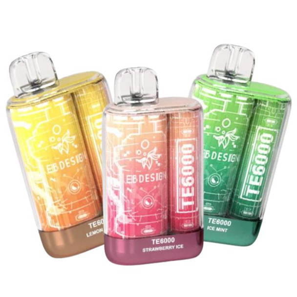 EBDESIGN TE6000 5% DISPO (51.5ML) 6K PUFFS 5CT/ BOX