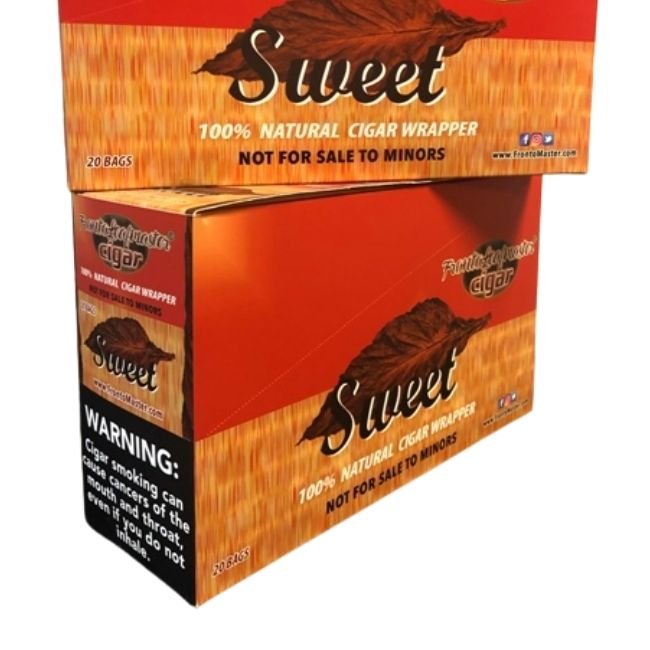 HEMP LEAF WRAP MASTER - DISPLAY OF 20CT/BOX