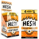 HESH HEMP PREMIUM TOBACCO FREE WRAPS 4PK 15CT/ BOX