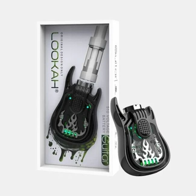 LOOKAH GUITAR MINI 510 350mAH THREAD VAPE BATTERY 5CT/ BOX