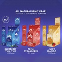 NOT YOUR BAKERY JELLY ROLLS NATURAL HEMP WRAPS 2PK 25CT/ BOX