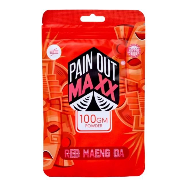 PAIN OUT MAXX KRATOM 100GM POWDER BAG