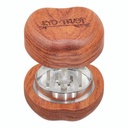 RYO TRUST APPLE SHAPE 40MM WIDE 2PART WOOD GRINDER