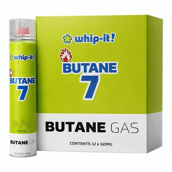WHIP IT BUTANE GAS 7 (320ML) 12CT/ BOX