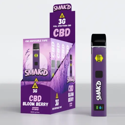 SMAK'D - 3G CBD DISPOSABLE 
