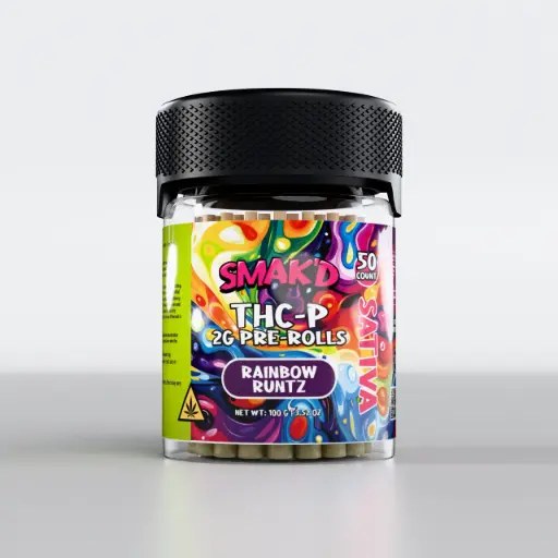 SMAK'D - PRE ROLLS JAR 50CT THCP  