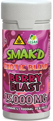 SMAK'D - EXOTIC BLEND 15,000MG GUMMIES