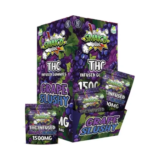 SMAK'D - THC 1500MG 60PK