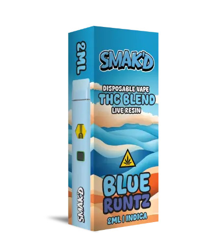 SMAK'D - THC LIVE RESIN BLEND DISPOSABLES 2ML