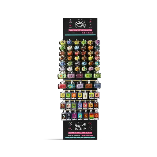 [Beam02] Beamer Candle Co - Full Large Wooden Retail Display