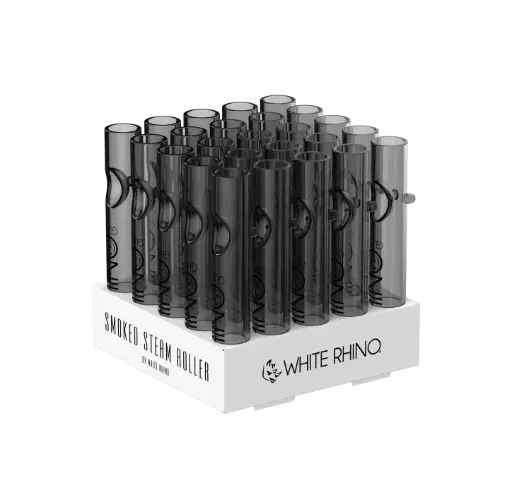[SR1002] WHITE RHINO- STEAM ROLLER SMOKED - 25 COUNT DISPLAY