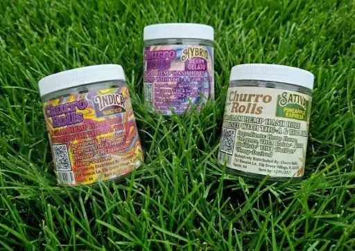 Churro Hash Holes Sativa Pallet - 100 Boxes of 12 Jars