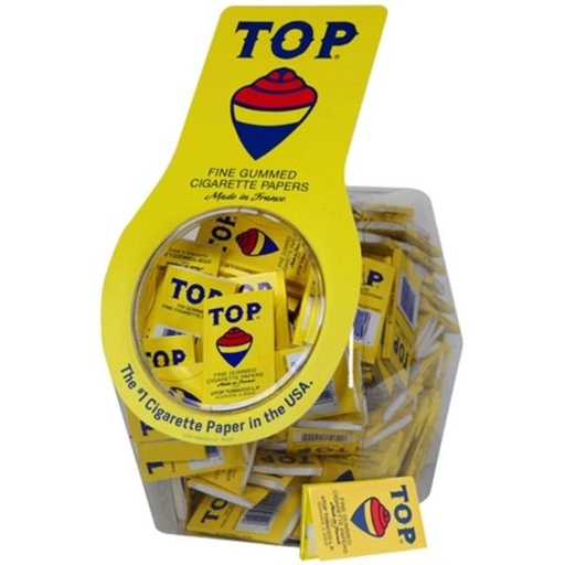 [6T15B] TOP 1-1/2 CIGARETTE PAPER 144CT/ JAR