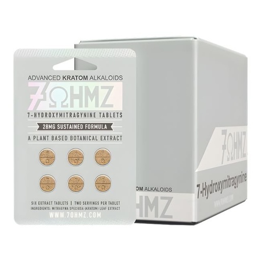 [7HYDRO28MG6PK] 7 OHMZ HYDROXY SUSTAINED FORMULA 28MG PER CAPSULES 6CT/20PK