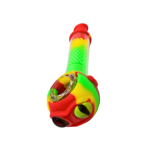 5'' SILICONE ASSORTED COLOR HAND PIPE
