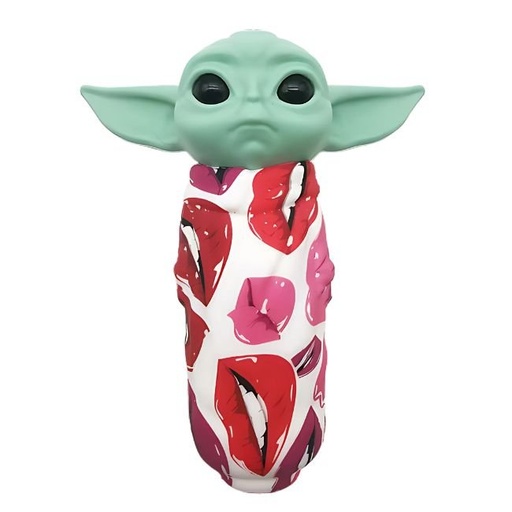 4" ALIEN HYDRO GRAPHIC PRINTING DESIGN SILICONE HAND PIPE