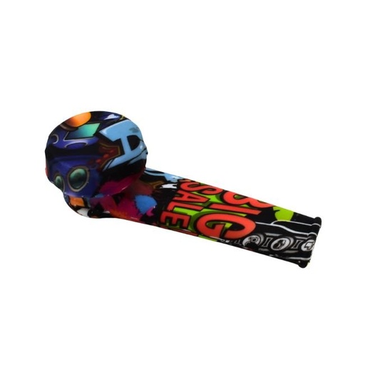 [A939] 3'' SILICONE PRINTED HAND PIPE