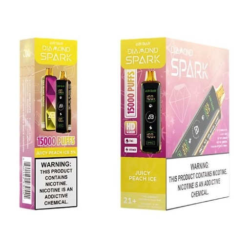 AIR BAR DIAMOND SPARK 5% DISPOSABLE (85ML) 15K PUFFS 5CT/ BOX