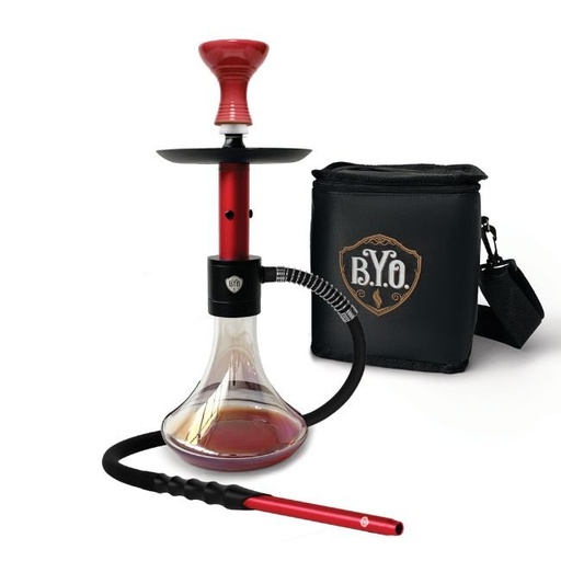 [AL001] BYO 17" NOVA HOOKAH CLICK TECHNOLOGY 1 HOSE ASSORTED COLOR AL001