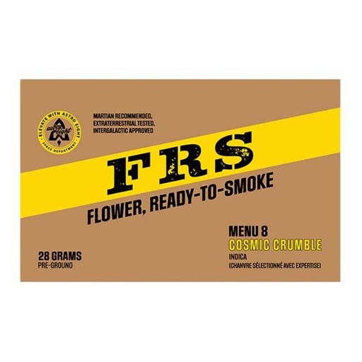 ASTRO EIGHT EMERGENCY 28GM FLOWER + ROLLING PAPER SMOKING KIT 4CT/ BOX