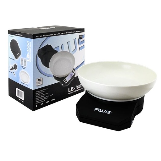 [AWSLB1000] AWS LB-1000 COMPACT BOWL SCALE (1000G X 0.1)