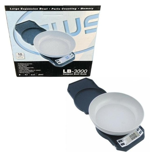 [AWSLB3000] AWS LB-3000 COMPACT BOWL (3000G X 0.1G) SCALE