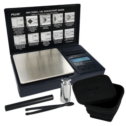 AWS THRILL-300 COLOR CHANGING MODE SCALE (300G X 0.01G)