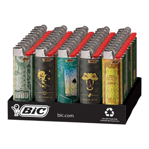 BIC DESIGN SERIES LIGHTER 50CT DISPLAY