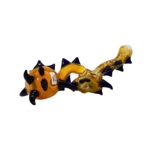 [BL113] 12'' MIX COLOR HAND MADE DRAGON BUBBLER