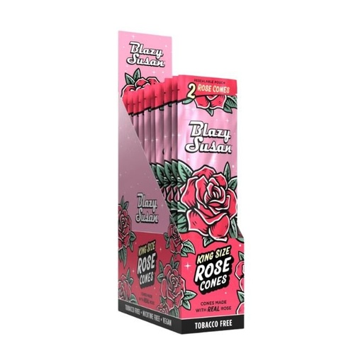 [BLAZYKSROSECONE] BLAZY SUSAN KING SIZE ROSE CONES 2PK/ 10CT/ BOX