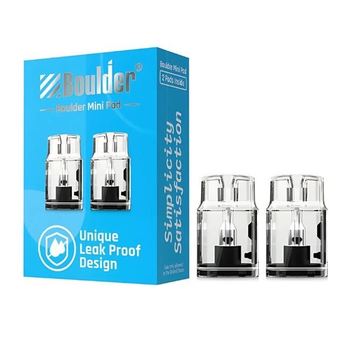 [BOULDERMINIPOD] BOULDER MINI REPLACEMENT POD 2PK/ BOX