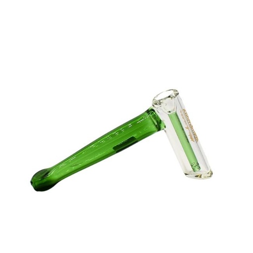 [BUB300] CLEAR HAMME WITH COLOR ACCENTS BUBBLER