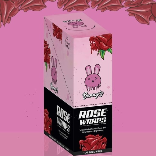 [BUNNYSROSEWRAP] BUNNY'S ROSE WRAPS 3PK 25CT/ BOX