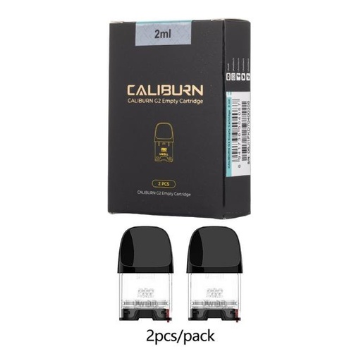 [CALIBURNG2CART] UWELL CALIBURN G2 EMPTY CARTRIDGE 2ML 2PK/ BOX