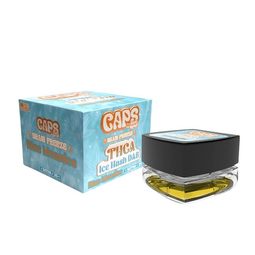 CAPS BY GOOD MORELS THCA ICE HASH 2GM DABS 10CT/ BOX