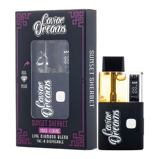 CAVIAR DREAMS LIVE DIAMOND BLEND THCP 6GM DISPO 6CT/ BOX