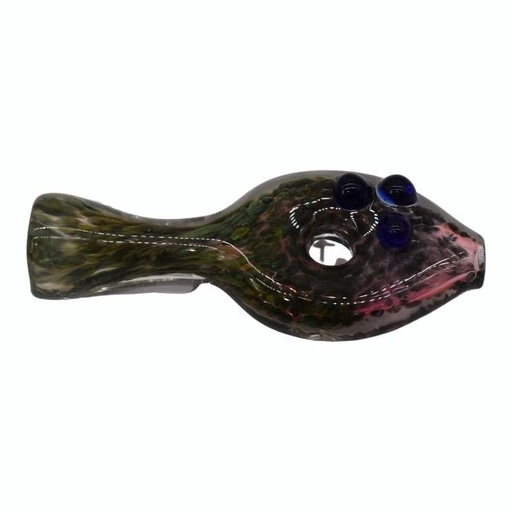 [CH380] 3" TWISTER SLYME WITH COLOR ROLLSTOP CHILLUM